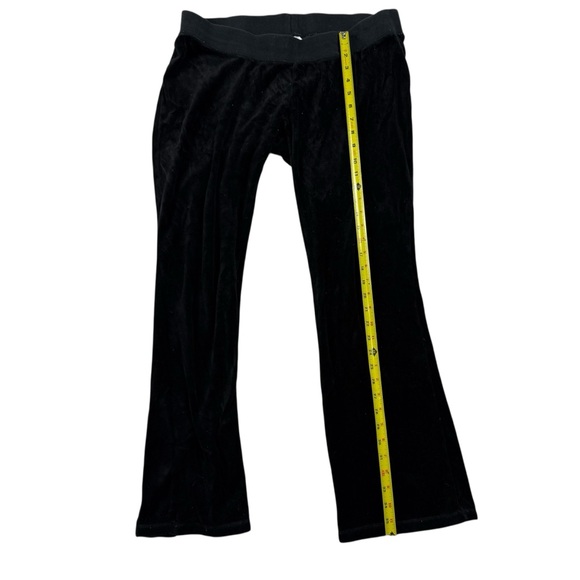 Motherhood Maternity Velour Lounge Pants – Black Soft Sweatpants Women’s Size L - Picture 7 of 7